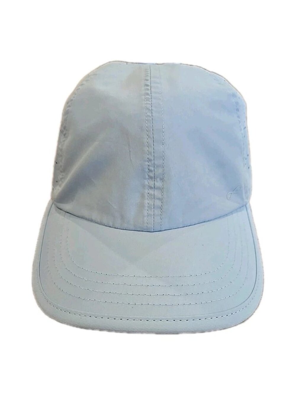Freely Women's Running Cap Perforated Adjustable Hat Recycled Light Blue OSFM